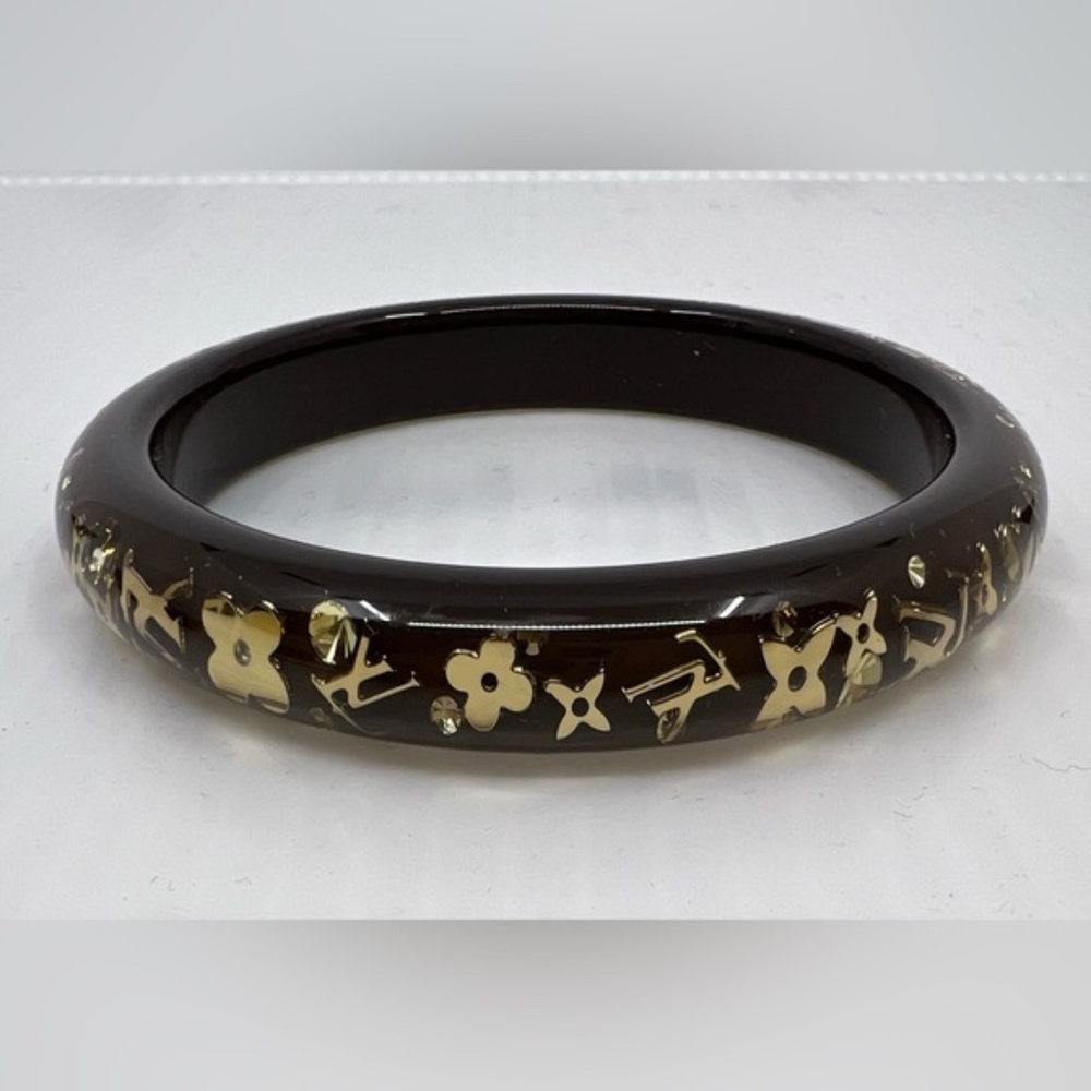 Louis Vuitton Resin Narrow Inclusion Bangle